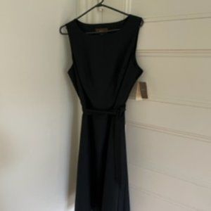 NWT - Merona Black Tie-Waist Dress Size 14